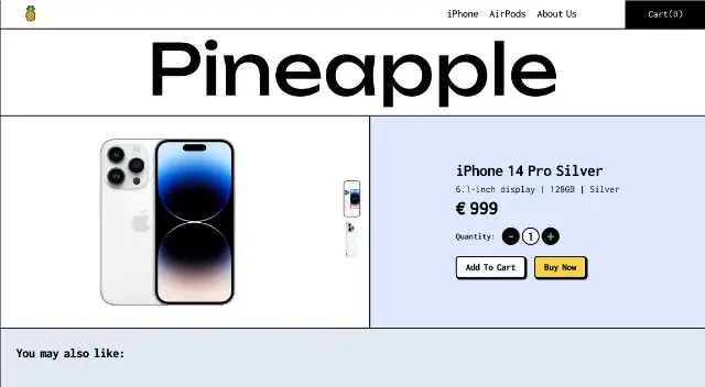 Pineapple Ecommerce